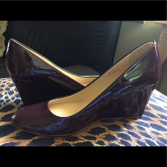 J. Crew Martina Patent Wedges - Picture 6 of 7